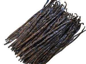 40 Madagascar Extract Grade Bourbon Vanilla Beans [5-6 inches] - Picture 1 of 2