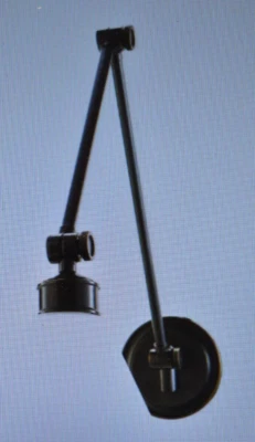 Aplique de pared Hudson Valley iluminación Exeter luz única 19" acabado bronce antiguo Foto 1 de 4