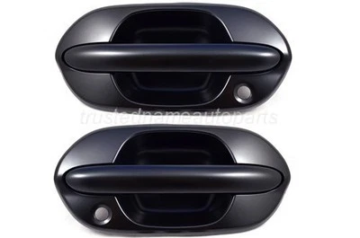 for Honda Odyssey Outside Exterior Door Handle Front Left Right Primed Black Set - Image 1 of 2