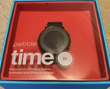 pebble time round ebay
