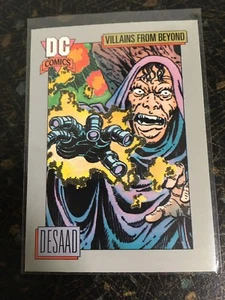 IMPEL MARKETING 1991 DC COMICS DESAAD EARTH'S MIGHTIEST VILLAINS CARD 129 - Picture 1 of 2