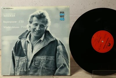 Konstantin Wecker Alb. BAYERNPOWER Vinyl LP Pop Polydor 885 529-1 Maxi-Single NM - Bild 1 von 4