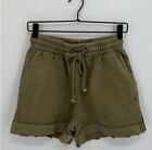 Serra By Joie Rucker Distressed Drawstring Lounge Shorts Size M
