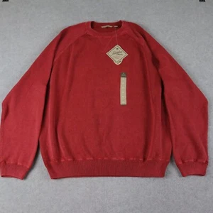 Paradise Collection Sweater Mens XL Island Wash Pullover Knit Long Sleeve NWT - Picture 1 of 6