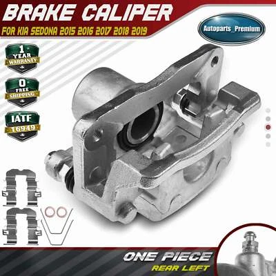 Pinza de freno de disco con soporte para conductor trasero izquierdo Kia Sedona 2015-2021 V6 3,3 L Foto 1 de 4