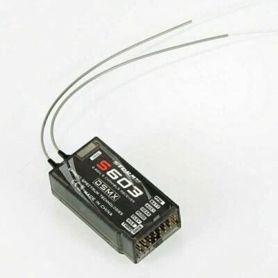 1x Spektrum S603 Sender mit 2.4GHz Empfänger DSMX und 6-Kanal RX sofort nutzbar - Bild 1 von 4
