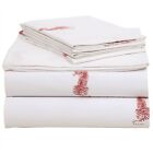 100% Cotton Sheet Set Full Queen Twin XL King Size Bed Sheets With Pillowcases 
