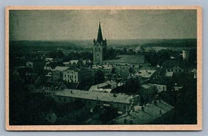 CESIS LETONIA PANORAMA POSTAL ANTIGUA - Imagen 1 de 2