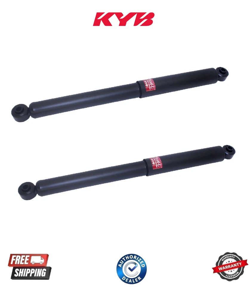 2 Amortiguadores de suspensión trasera KYB 349147 para Chevy Silverado 2500 3500 GMC Foto 1 de 1