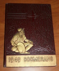 1949 Holland High School Yearbook Holland Michigan Boomerang - Picture 1 of 12