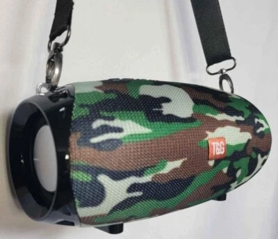 T&G BIG 360 Bluetooth Speaker Wireless Outdoor Stereo Bass W/ TWS FUNCTIONS LOUD