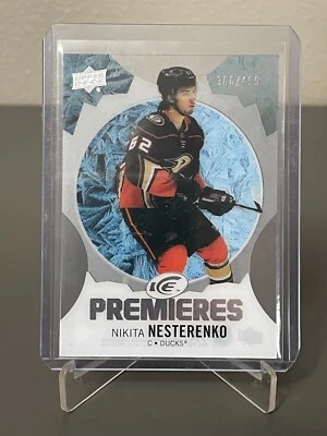 2023-24 Upper Deck Ice Nikita Nesterenko Ice Premiers #223 /499 Anaheim Ducks - Image 1 of 2