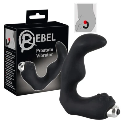 Fallo anale  vibrante Vibratore maschile per stimolazione prostata dildo in sili - Immagine 1 di 4
