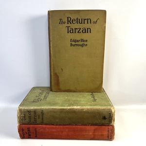 SON OF TARZAN, RETURN OF TARZAN & JUNGLE TALES OF TARZAN by Edgar Rice Burroughs - Bild 1 von 20