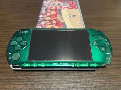 Excellent Sony PSP-3000 Console Green Rare Color  Region free w/chargers, games - Image 1 of 4