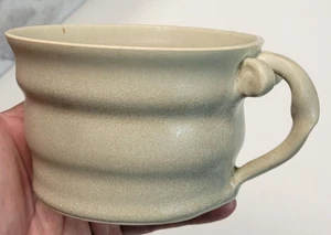 Studio Artist Martha Grover Pottery Mug Soup Cup Abstract Art Nouveau Handle - Picture 1 of 21