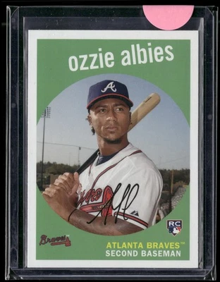 Ozzie Albies 2018 Topps Archives #18 RC Atlanta Braves - Image 1 of 2