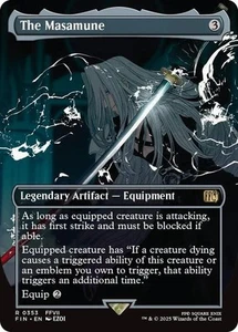 Magic The Gathering Final Fantasy Raro #0353 The Masamune - Imagen 1 de 1