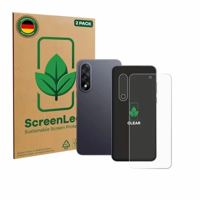 2x ScreenLeaf Displayschutzfolie für OnePlus Nord 5 (Display+Kamera) nachhaltig  - Bild 1 von 4