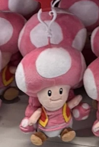 Universal Studios Parks Epic Universe Super Nintendo World Toadette Schlüsselanhänger - Bild 1 von 1