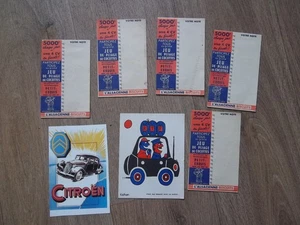 lot pub vintage carnet document ORTF Citroën collection - Picture 1 of 2