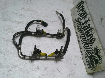 Polaris Rush Pro R Switchback 600 2012 motor moto de nieve amarillo juego de 4 inyectores Foto 1 de 3