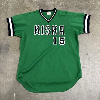 Camiseta de béisbol Wilson vintage años 60 70 Kiska #15 como nueva para hombre talla 46 Foto 1 de 4