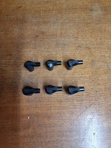 6 x Vintage Motorcycle Car Champion WCX 600 Spark Plug Caps Mini MG Jaguar - Picture 1 of 7