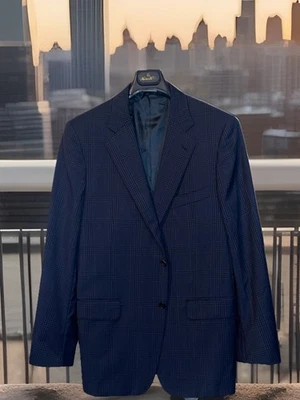 Blazer Belvest Hombre 46 Gris Ventana Negocios Boda Foto 1 de 4