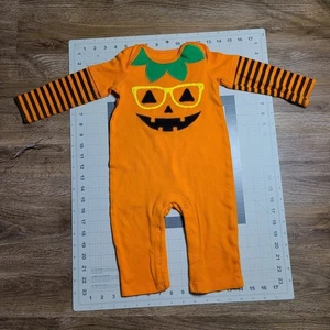 Conjunto Calabaza Infantes 18 Meses Jack-o-lantern Halloween Una Pieza - Imagen 1 de 10