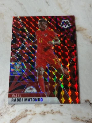RABBI MANTONDO - 2021 PANINI MOSAIC EURO SOCCER RED REACTIVE MOSAIC PRIZM - Image 1 of 2