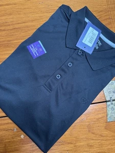 NUEVO CON ETIQUETAS AriatTEK Equipo Polo Para Hombres Talla XL Negro EE. UU. Campeonato Ecuestre Juvenil - Imagen 1 de 4