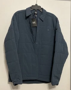 Under Armour Jacke Herren mittelblau Expanse Steppjacke Sherpa gefüttert - Neu mit Etikett - Bild 1 von 4