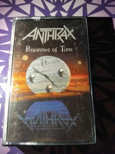 Persistence of Time by Anthrax Cassette, 1990, Island Records - Picture 1 of 2