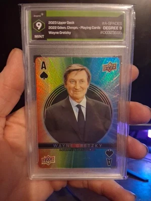 2022 Upper Deck Goodwin Champions - Playing Cards Wayne Gretzky #ACE-SPADES - Image 1 of 2