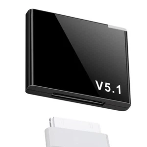 Stéro Récepteur audio Adaptateur de musique 30 Pin Compatible Bluetooth 5.1 - Foto 1 di 8