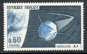STAMP / TIMBRE FRANCE NEUF LUXE ** N° 1465 ** SATELLITE A1 - Photo 1/1