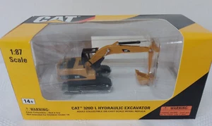 Norscot CAT 320D L Hydraulic Excavator 1/87 Scale Die-cast Model 55107 - Picture 1 of 5