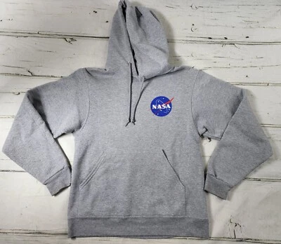 FifthSun Grey Long Sleeve NASA Hoodie Adult Size S - Image 1 of 4