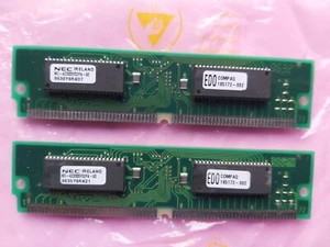 COMPAQ, 8 MB, 60NS 72-PIN SIMM NON-PARITY EDO RAM, MEMORY MODULE, 185172-002 - Picture 1 of 4