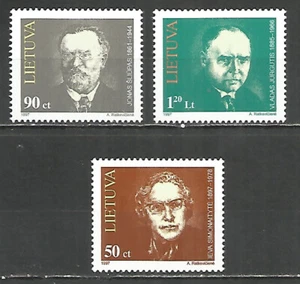 Estampillas de Lituania 1997 año como nuevas montadas (**) - Imagen 1 de 1