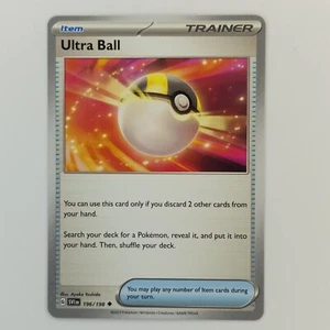 Ultra Ball - 196/198 - Holo - Prize Pack Series 4 NM Pokemon TCG - Picture 1 of 2