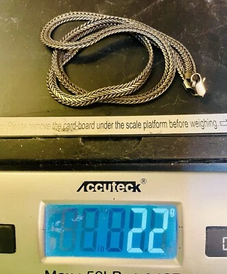 Colar de tecido plano 925 Sterling Suarti - Imagem 1 de 4