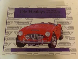 DIE HEALEYS vom 100 / 4 bis zum Mk III  Sehr schönes Buch Healey Roadster - Bild 1 von 1