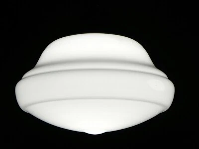 Gorgeous Antique Pendant Ceiling Light Refreshed & Rewired Fancy Schoolhouse - Image 1 of 4