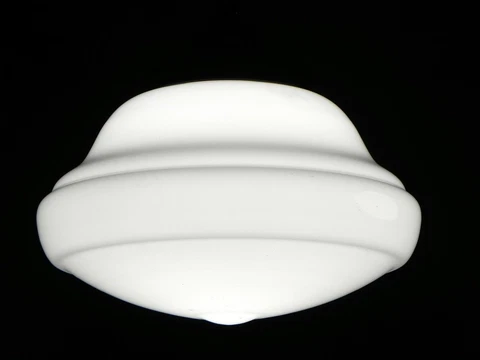 Gorgeous Antique Pendant Ceiling Lighting Refreshed & Rewired Fancy Schoolhouse Cover