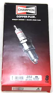 8-pack Champion Spark Plug 561 -Copper Plus - Vintage Vehicles incl Ford Model A - Picture 1 of 2