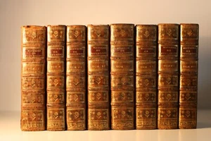 PUFENDORFF, INTRODUCTION A L'HISTOIRE GENERALE DE L'UNIVERS, 8 VOL. CARTES 1743. - Picture 1 of 1