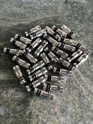 PCT-DRS-6 Coaxial Compression Connectors Series 6, 60% thru Trishiedld 30 count - Image 1 of 4