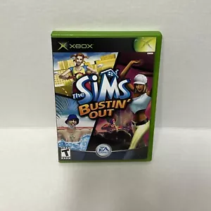 Sims Bustin' Out (Microsoft Xbox, 2003) Complete Tested Working - CIB - Picture 1 of 3